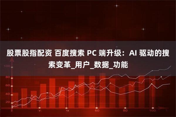 股票股指配资 百度搜索 PC 端升级：AI 驱动的搜索变革_用户_数据_功能